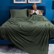 BEDGEAR Hyper-Wool Flannel Performance® Sheet Set | 02-ForestGreen-Lifestyle.jpg