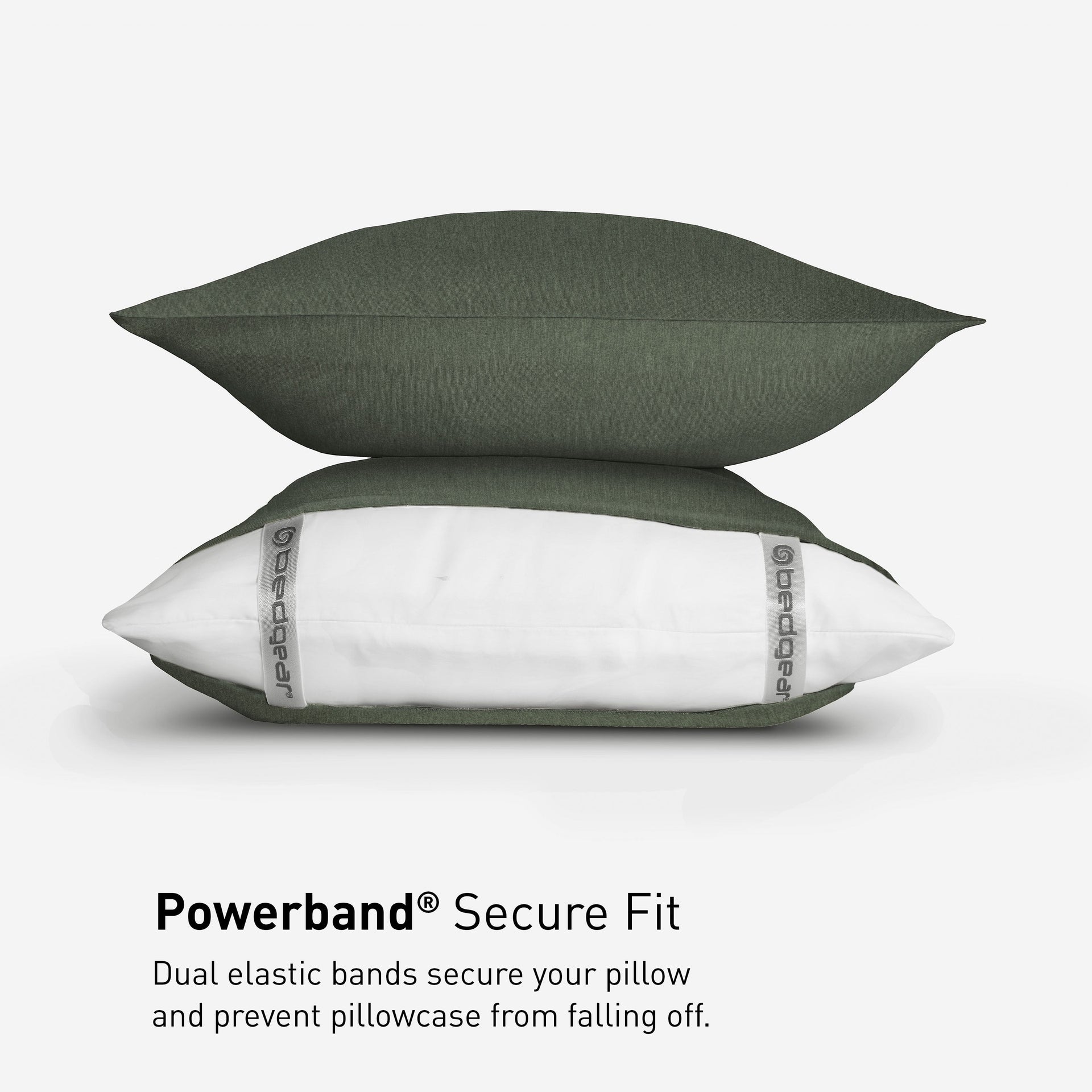 BEDGEAR Hyper-Wool Flannel Performance® Sheet Set | 06-ForestGreen-LuxePowerband-Pillowcase_e30f838e-33a5-418c-8c6f-6d520a04ee9f.jpg