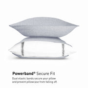 BEDGEAR Hyper-Wool Flannel Performance® Sheet Set | 06-LightGrey-LuxePowerband-Pillowcase_19e66a80-9a73-4851-8dec-cac148f623fc.jpg