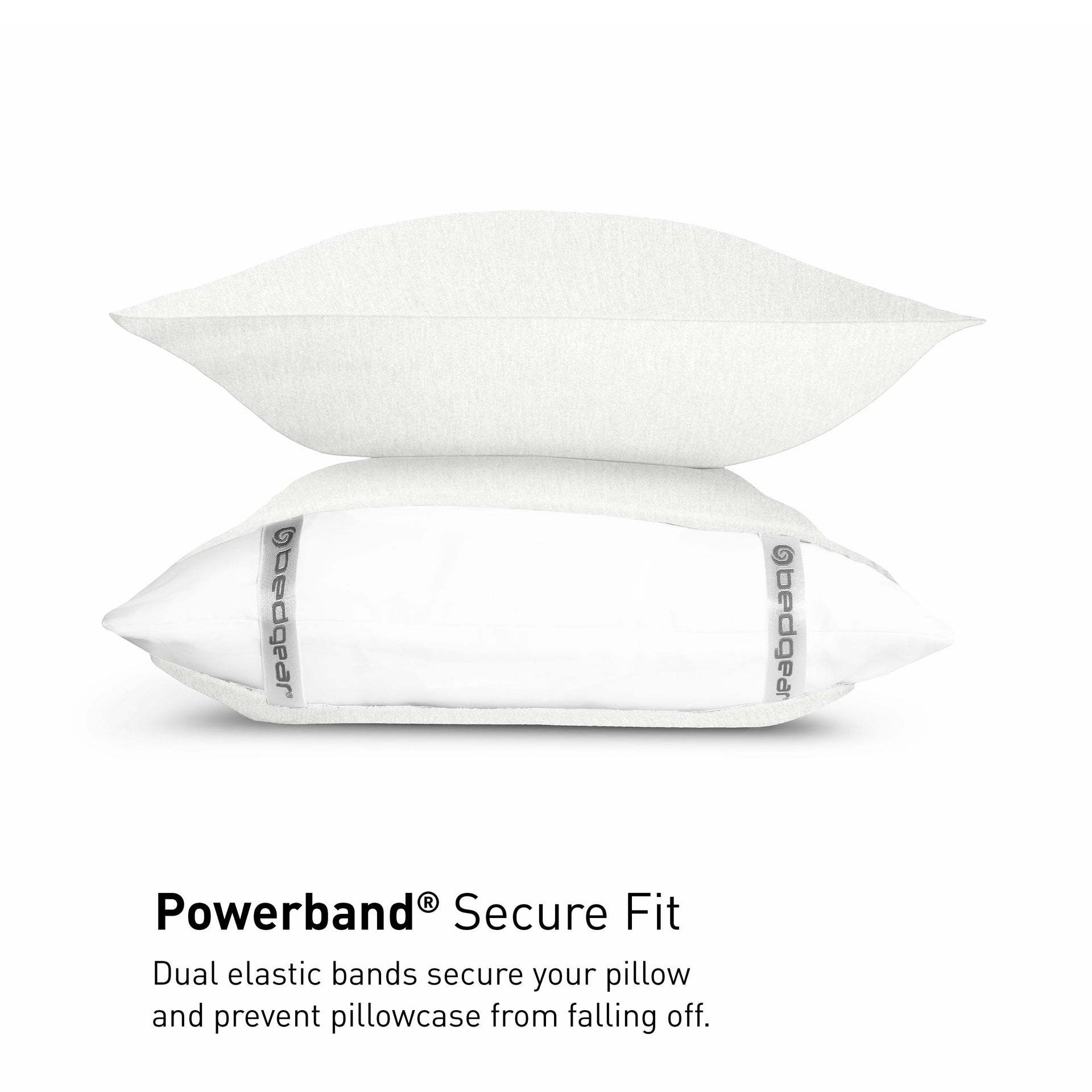 BEDGEAR Hyper-Wool Flannel Performance® Sheet Set | 06-White-LuxePowerband-Pillowcase_63e0673c-1eee-4afb-9902-ac4161b0e076.jpg