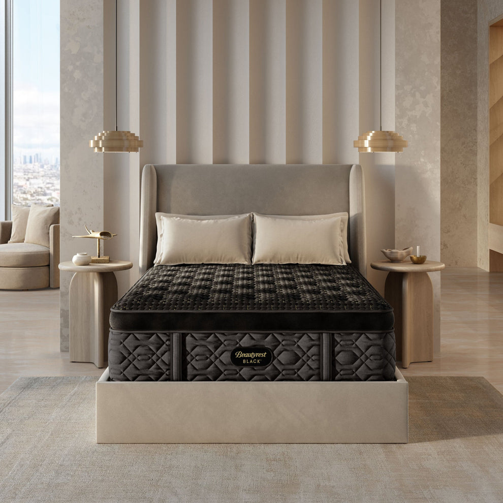 Black Series Four Plush Pillow Top Mattress by Beautyrest