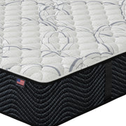 Close-up of Shadow Extra Firm Mattress corner | Breathable cover and supportive innerspring coils