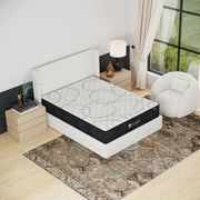 Shadow Extra Firm Mattress by Eclipse in bedroom | Innerspring design with breathable cover and lumbar zone support