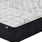 Close-up of Shadow Medium Mattress corner | Breathable cover and supportive innerspring coils