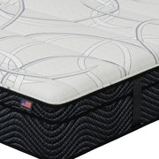 Close-up of Shadow Euro Top Mattress corner | Breathable cover and supportive innerspring coils