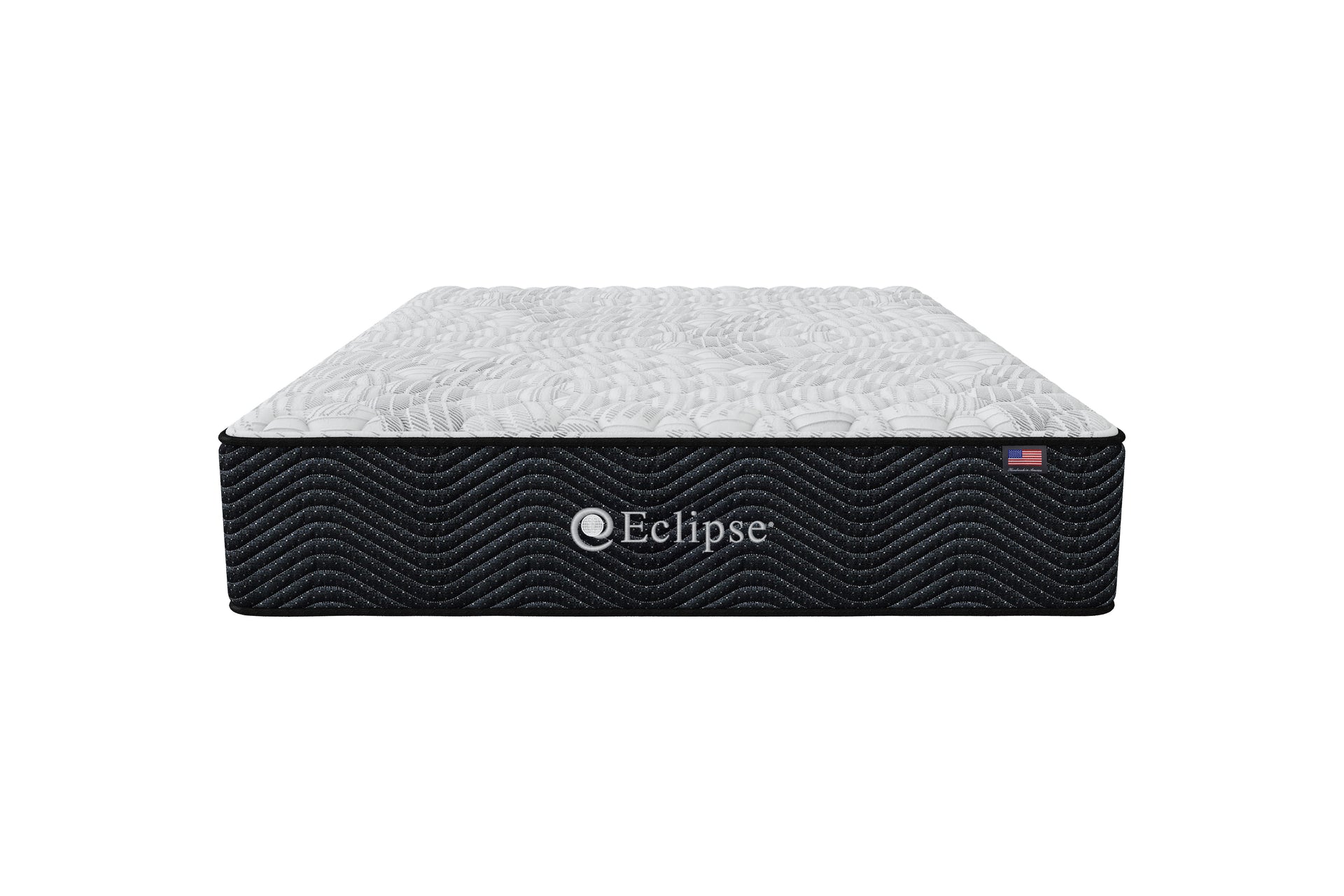 Front view of Umbra Extra Firm Mattress by Eclipse | Cooling cover and lumbar support