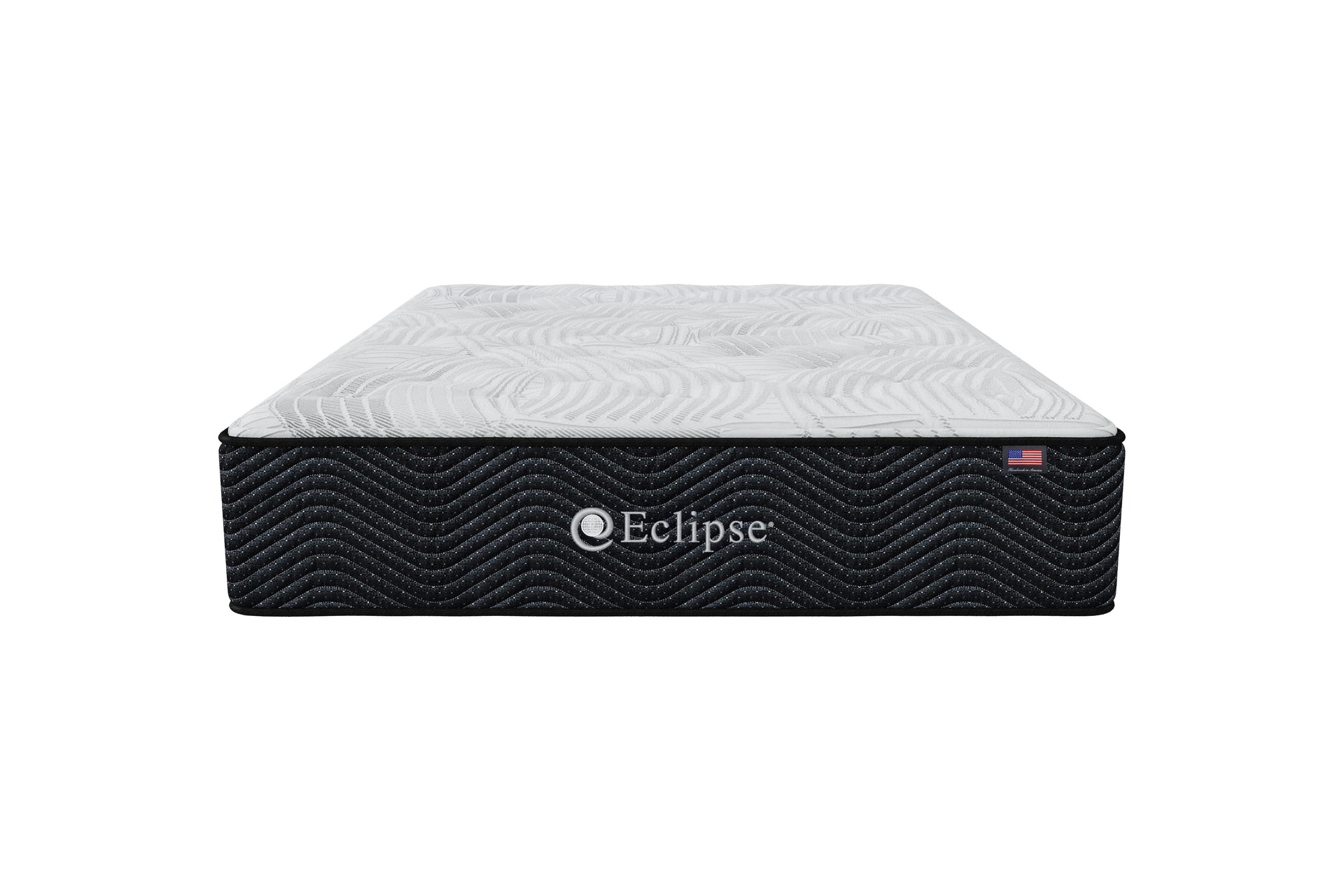 Front view of Umbra Medium Soft Mattress by Eclipse | Cooling cover and lumbar support