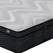 Close-up of Mira Softest Euro Top Mattress corner | Cool-to-the-touch cover and high-density foam layers