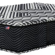 Close-up of Phoenix Two-Sided Extra Firm Mattress corner | Cool-to-the-touch cover and foam-encased support