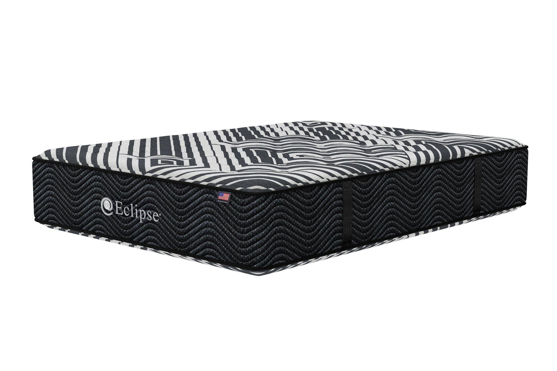 Angled view of Phoenix Two-Sided Firm Mattress | Therapeutic memory foam and motion isolation