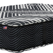 Close-up of Phoenix Two-Sided Medium Mattress corner | Cool-to-the-touch cover and foam-encased support