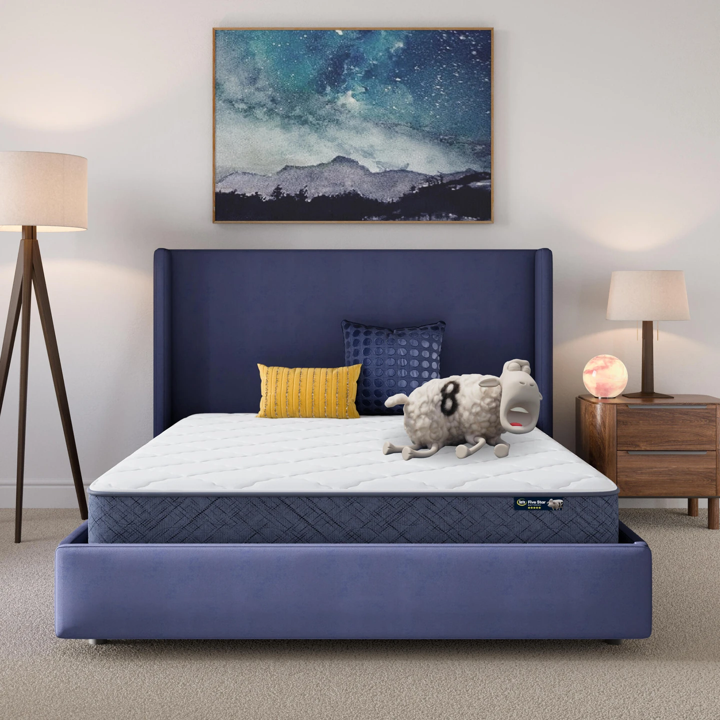 Perfect Day 8" Medium Mattress by Serta