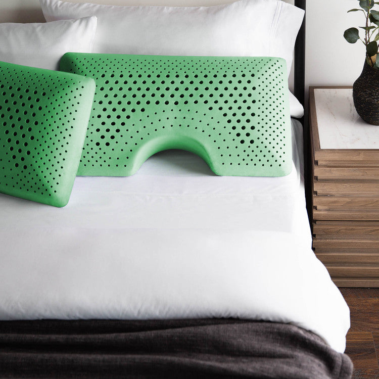 Shoulder Zoned Dough® Peppermint Pillow by Malouf