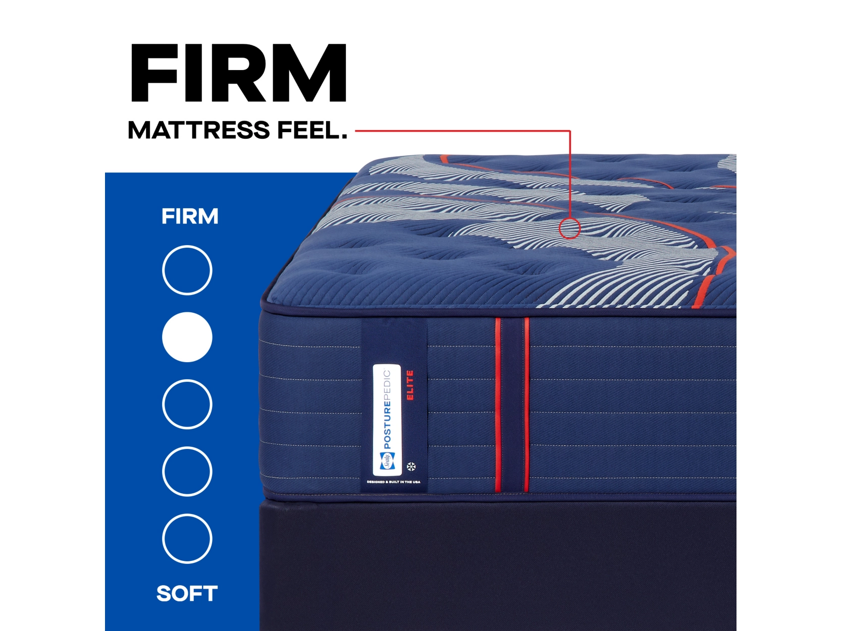 Sealy Posturepedic® Elite Albany II Firm Mattress by Sealy