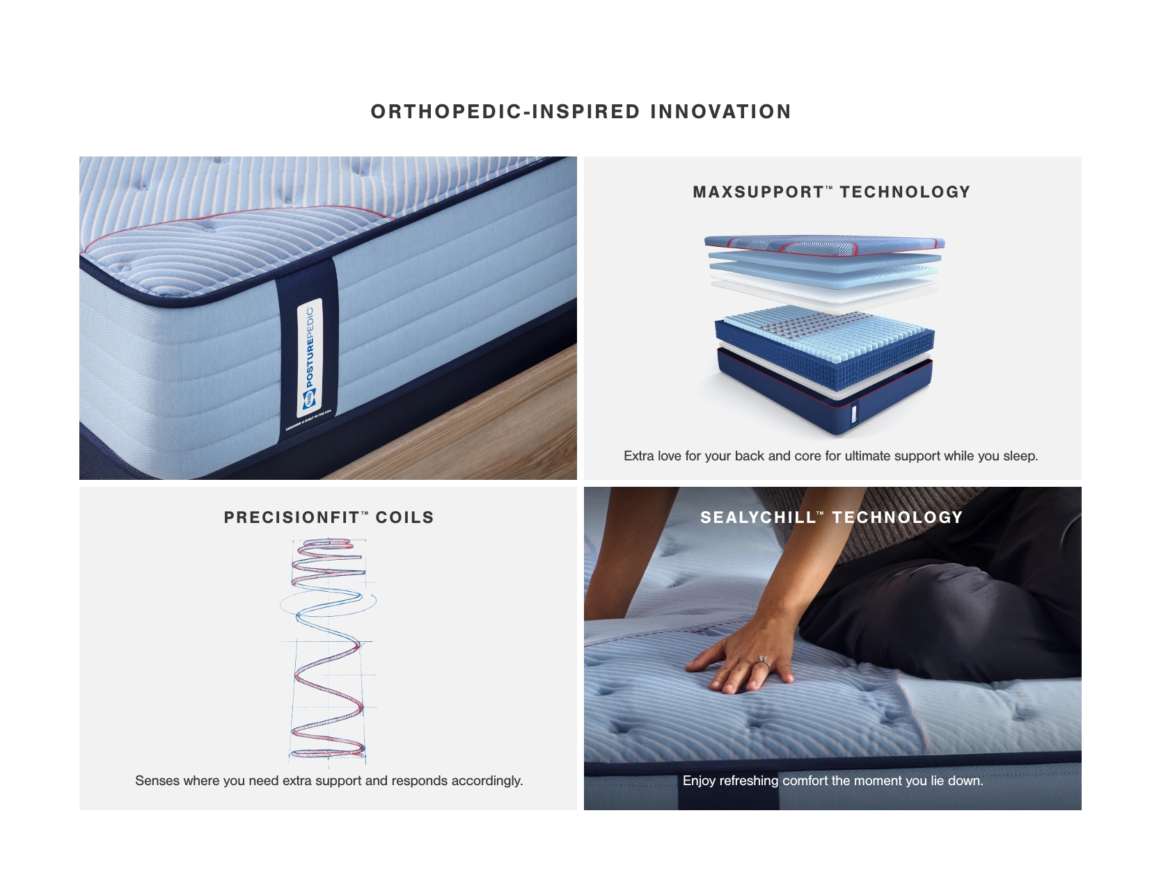 Sealy Posturepedic® Elite Albany II Firm Mattress by Sealy