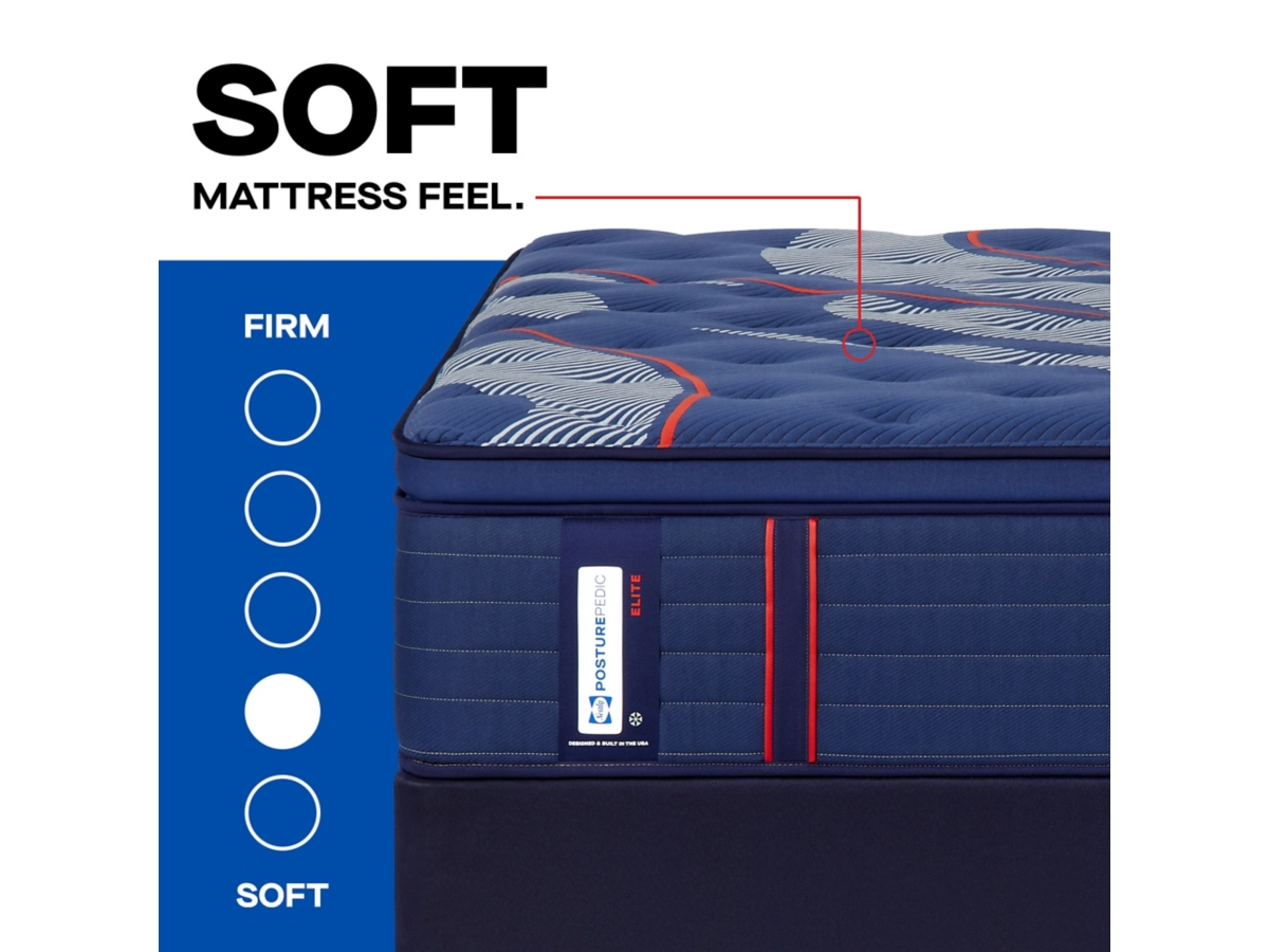 Posturepedic® Elite Albany II Soft Pillowtop Mattress by Sealy