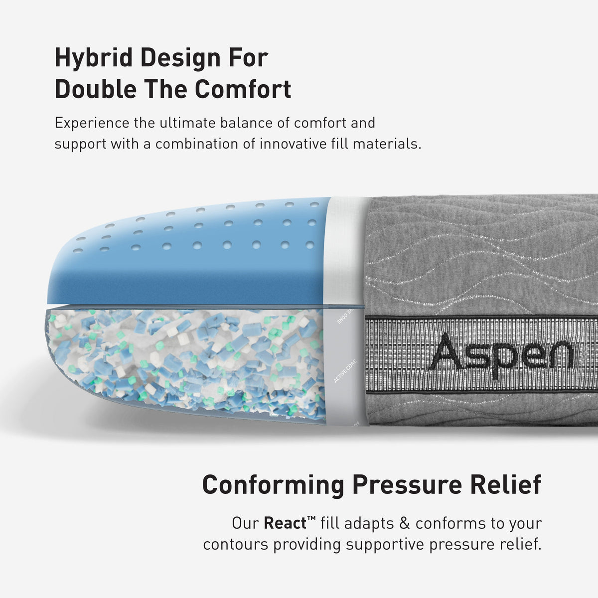BEDGEAR Aspen Performance® Pillow image 5