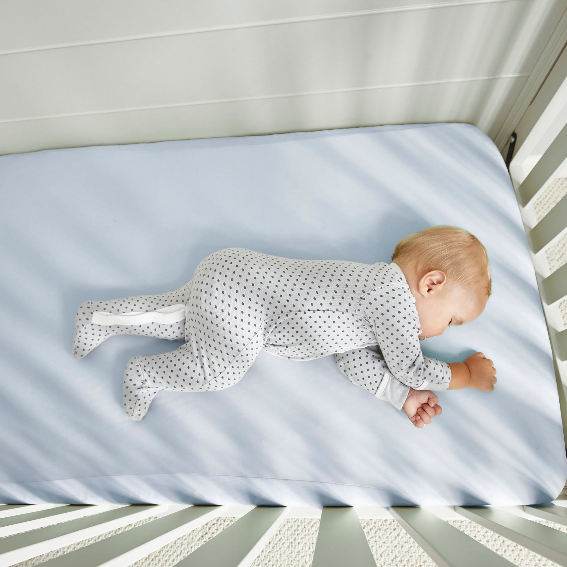 BEDGEAR Dri-Tec Performance® Crib Sheet | babyblue-02-Lifestyle_fc267abf-f9bb-4ef8-81a9-3b8dc65b1cd0.jpg