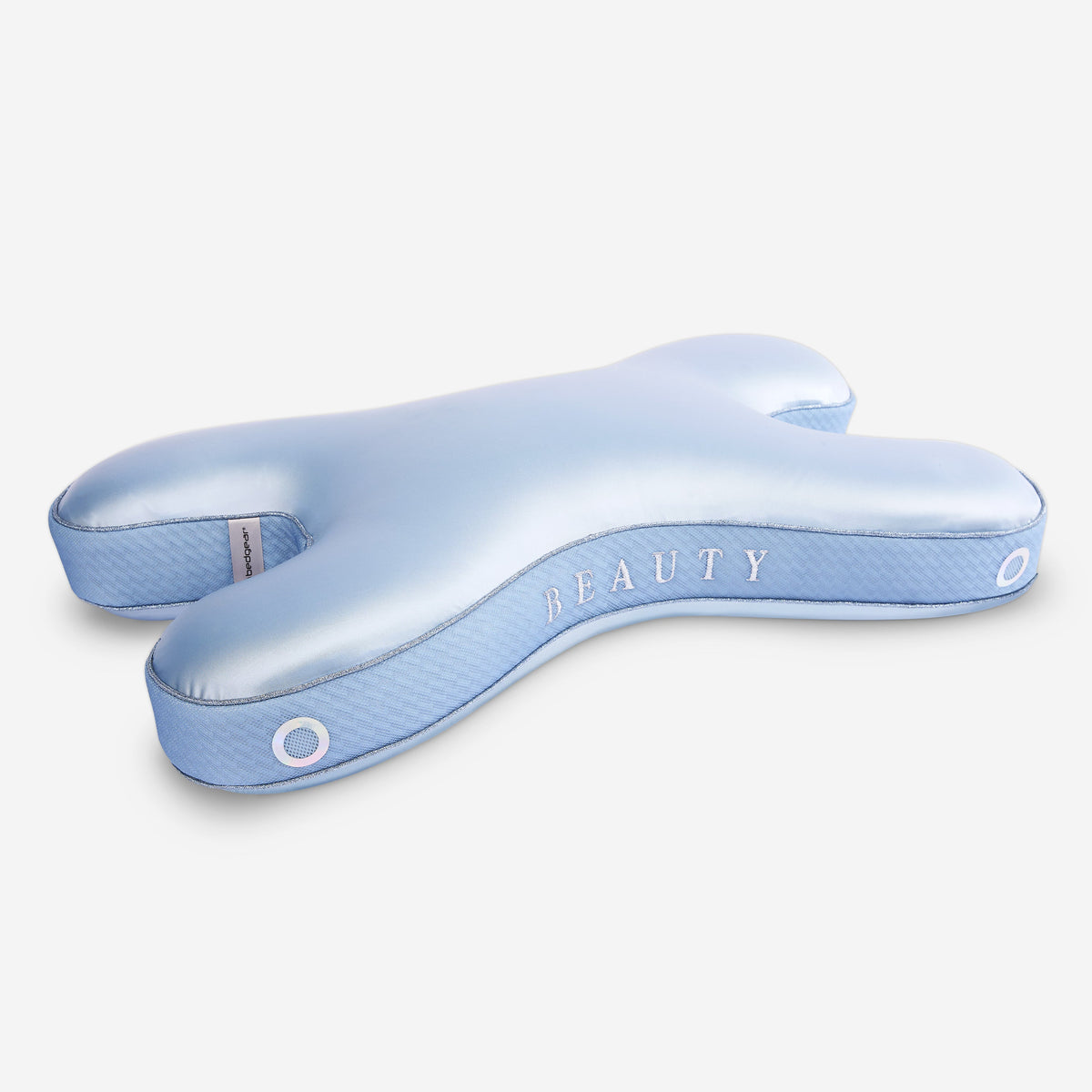 BEDGEAR Beauty Performance Pillow in Misty Blue