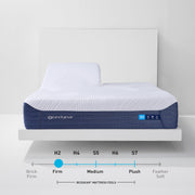 BEDGEAR H2 split-head mattress firm feel guide