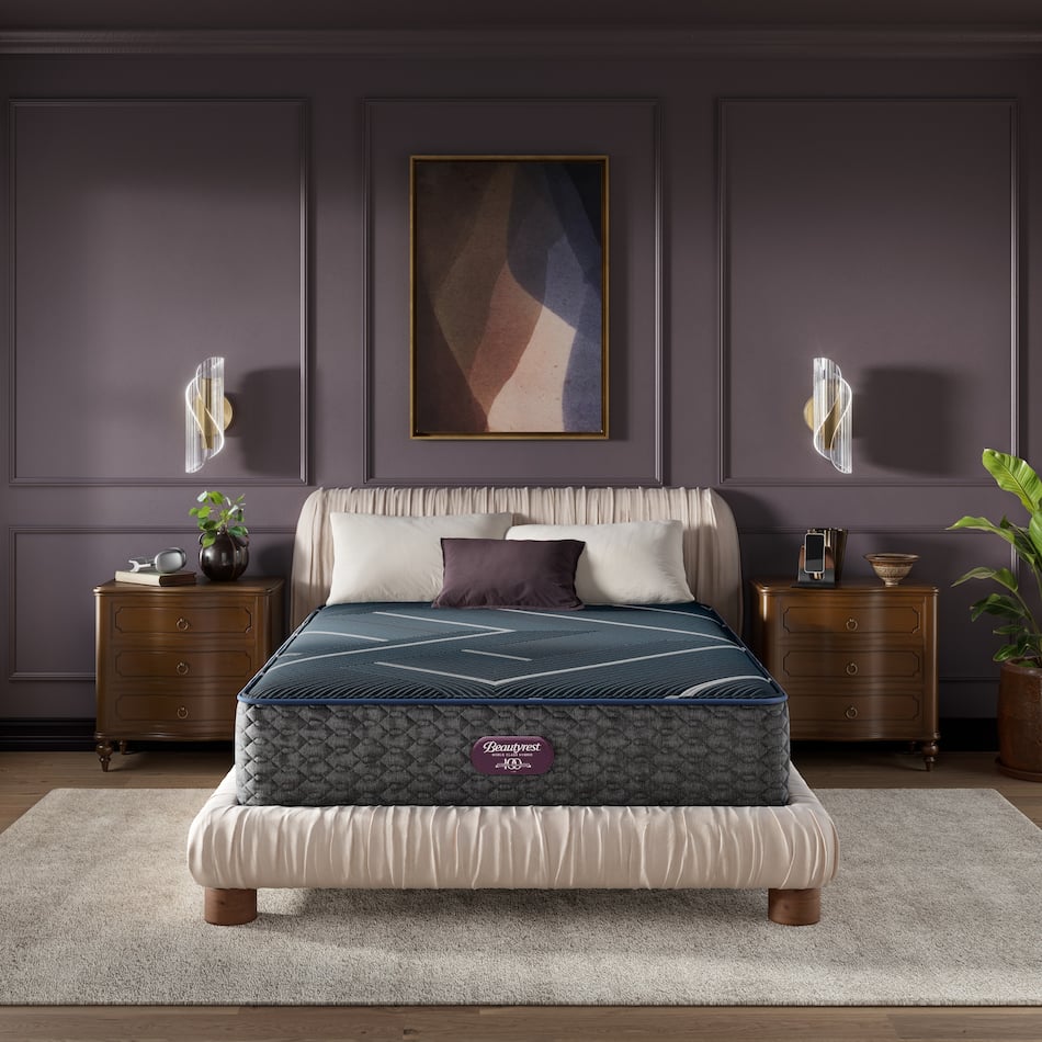 Front view of Worldclass Plush Hybrid Mattress by Beautyrest | Memory foam and coil system