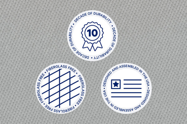 Casper The One Mattress policies | 10-year warranty, designed and assembled in the USA