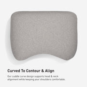 BEDGEAR Flow Cuddle Curve Performance® Pillow image 4