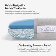 BEDGEAR Flow Cuddle Curve Performance® Pillow image 5