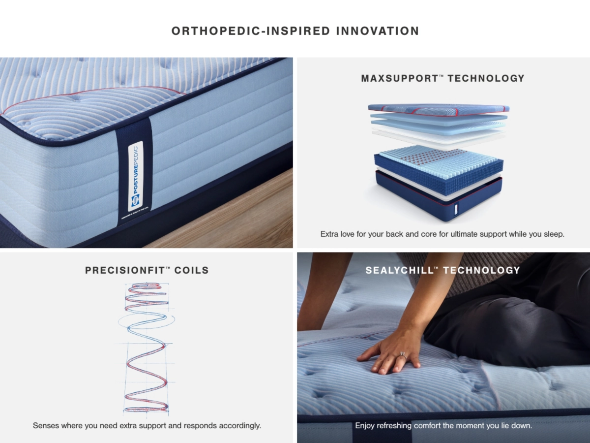 Posturepedic® Elite High Point II Hybrid Firm Mattress by Sealy