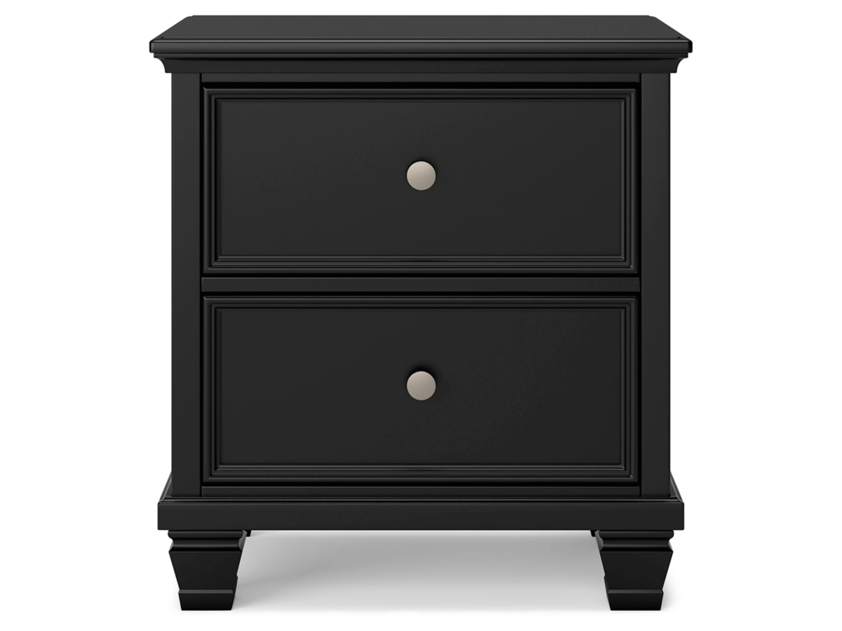 Lanolee Panel Bed with Mirrored Dresser, Chest and 2 Nightstands