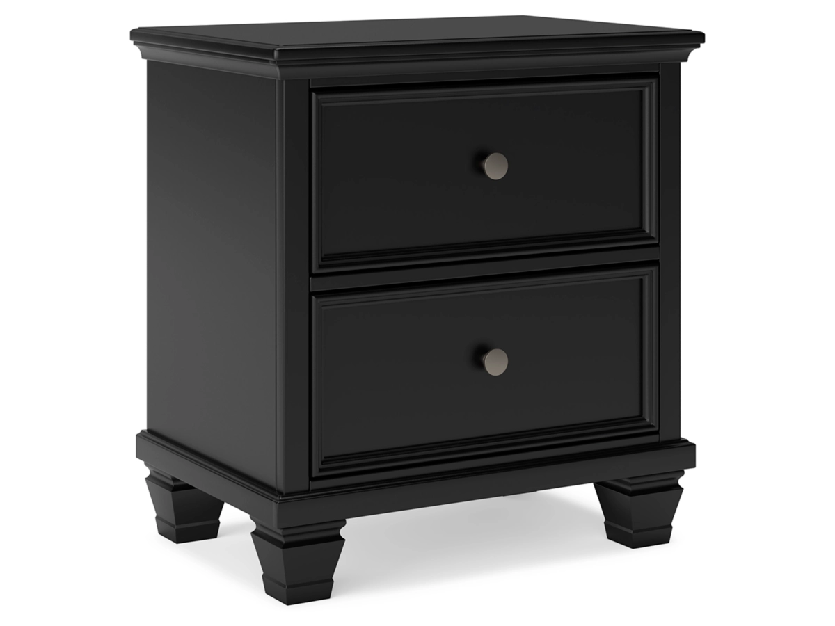 Lanolee Panel Bed with Mirrored Dresser, Chest and 2 Nightstands