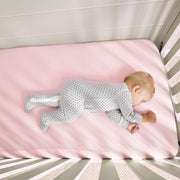 BEDGEAR Dri-Tec Performance® Crib Sheet | lightpink-02-Lifestyle_284f9b71-951b-4ceb-b068-8eb6ee1315be.jpg