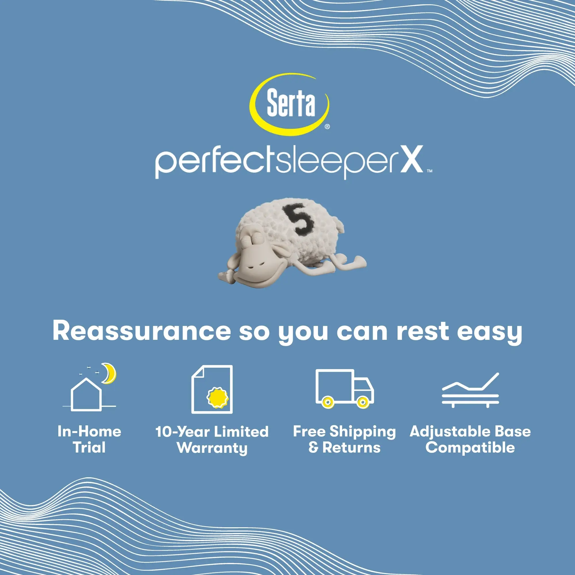 PerfectsleeperX Lexton Medium Pillow Top Mattress by Serta