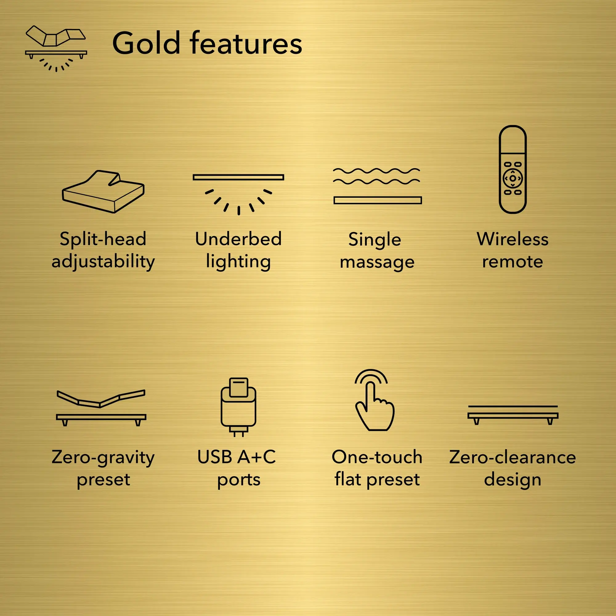 baselogic™ Gold Adjustable Base by Serta