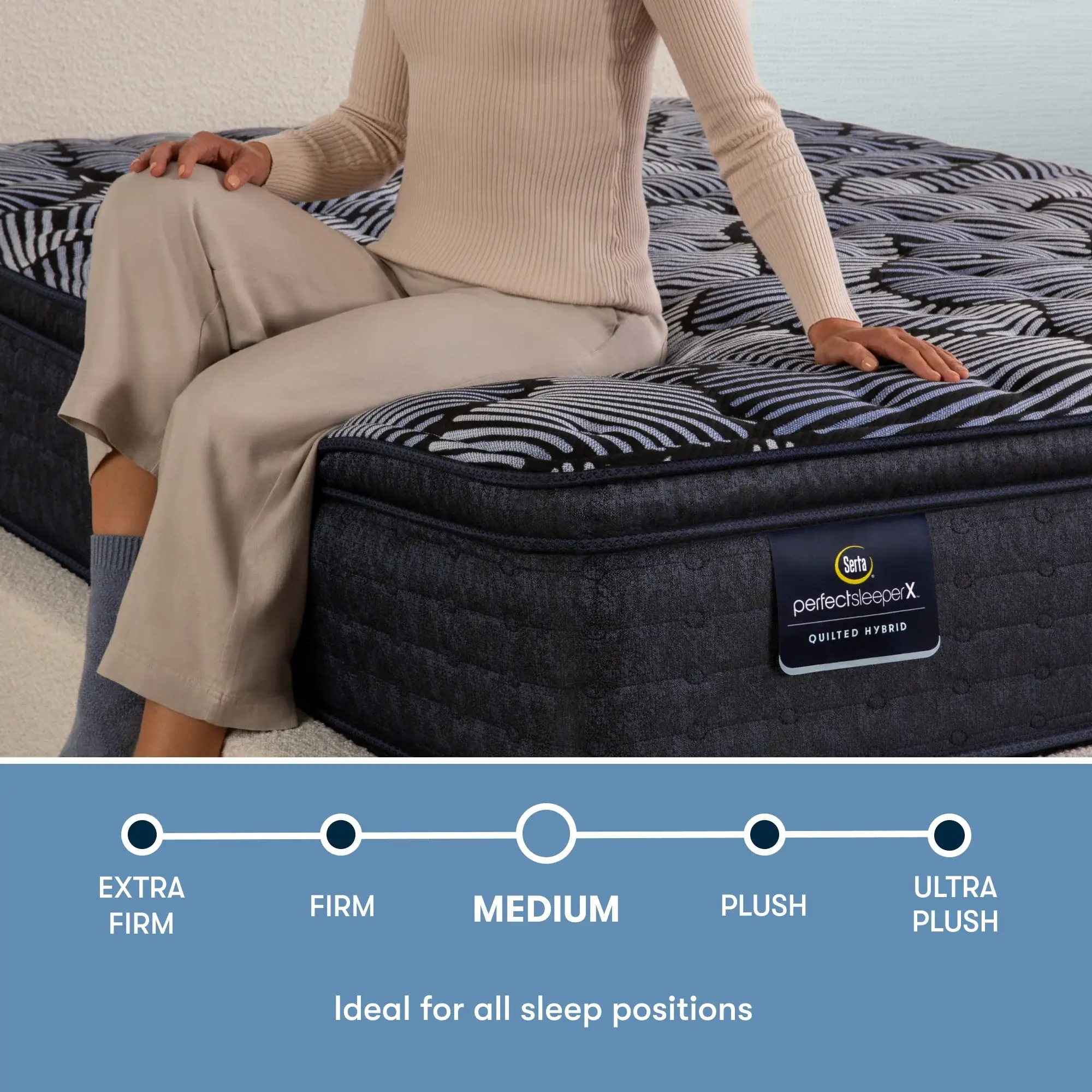 PerfectsleeperX Lexton Medium Pillow Top Mattress by Serta