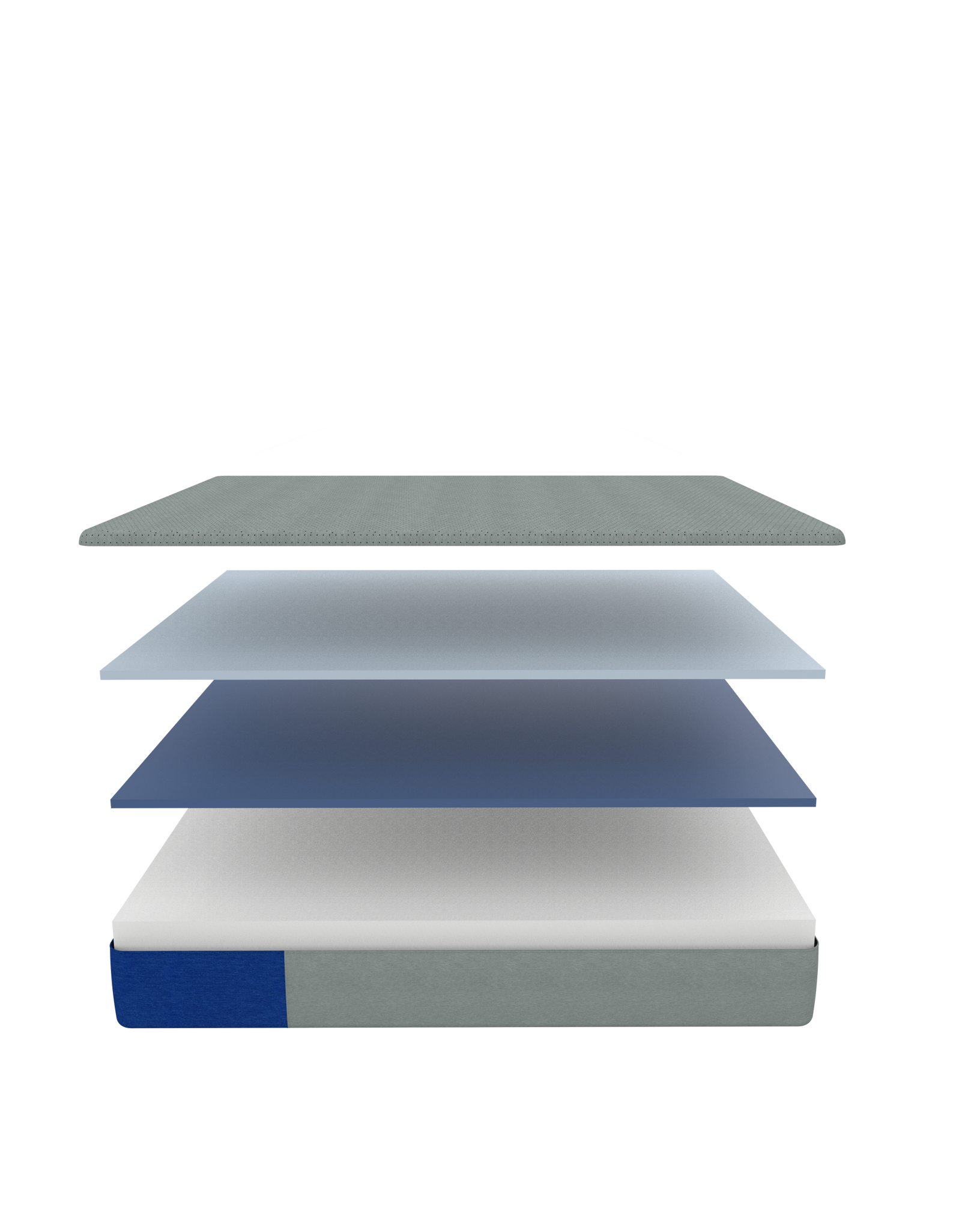 The One Mattress layers | Breathe Flex Foam, Align Memory Foam, and firm Casper Core base