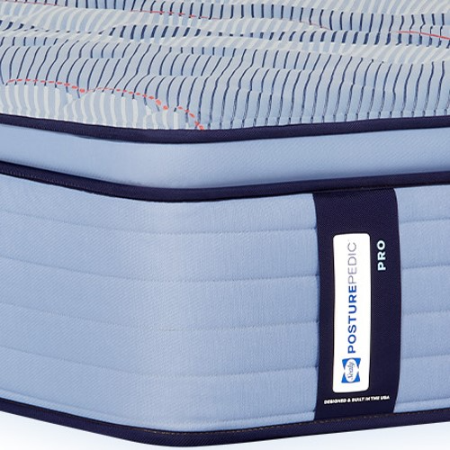 Posturepedic® Pro Dupont II  Medium Euro Pillow Top Mattress by Sealy