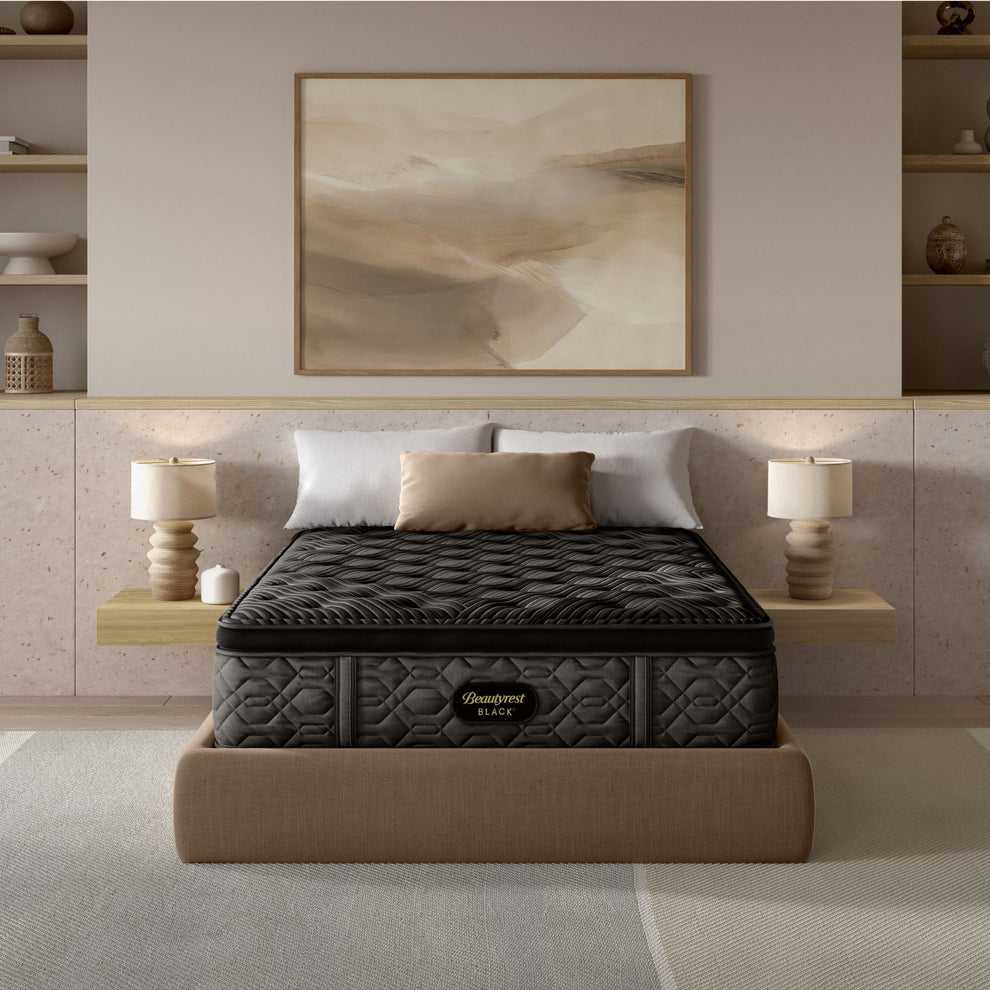 Black Series One Plush Pillow Top Mattress by Beautyrest