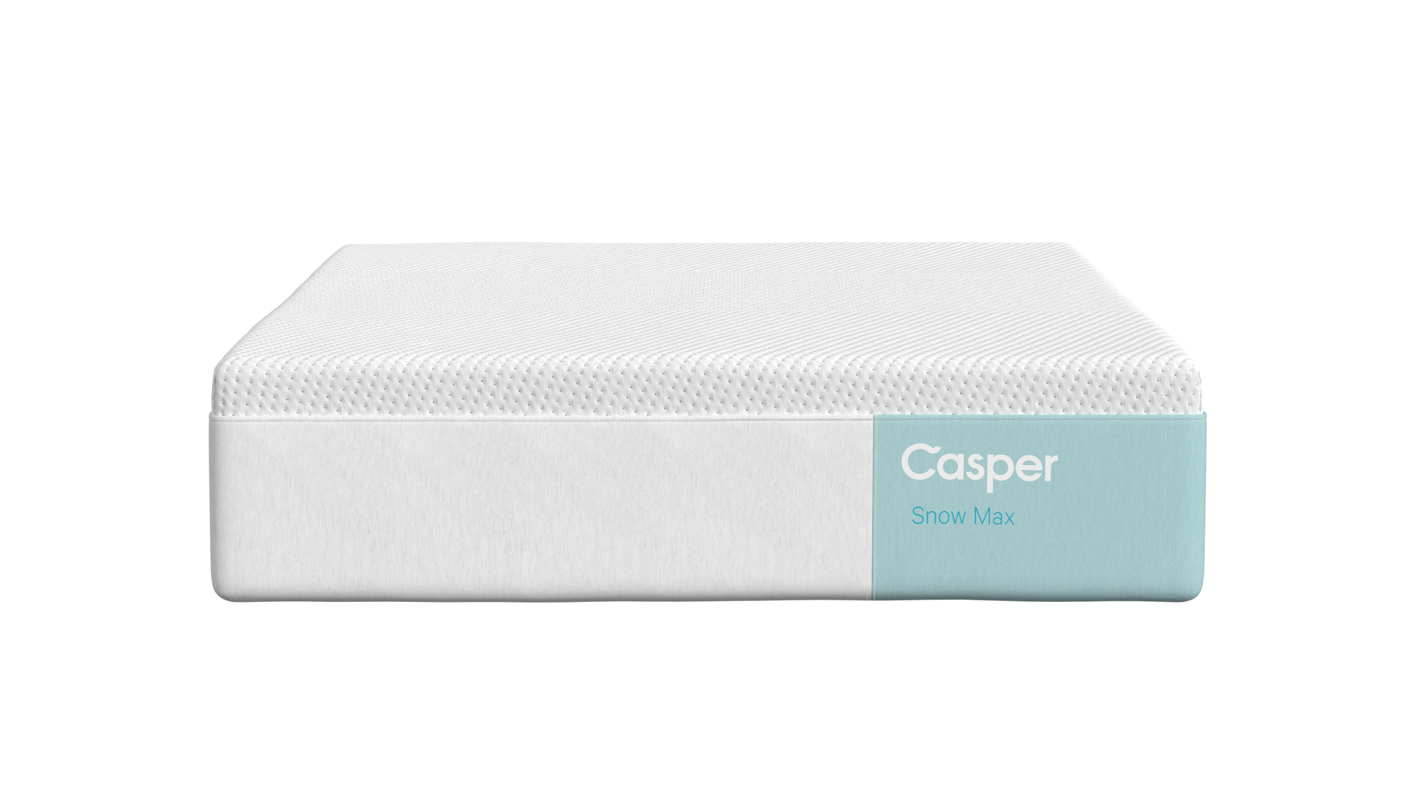 Side view of Snow Max Mattress by Casper | Hybrid design with cooling Snow Technology and Flex Coils