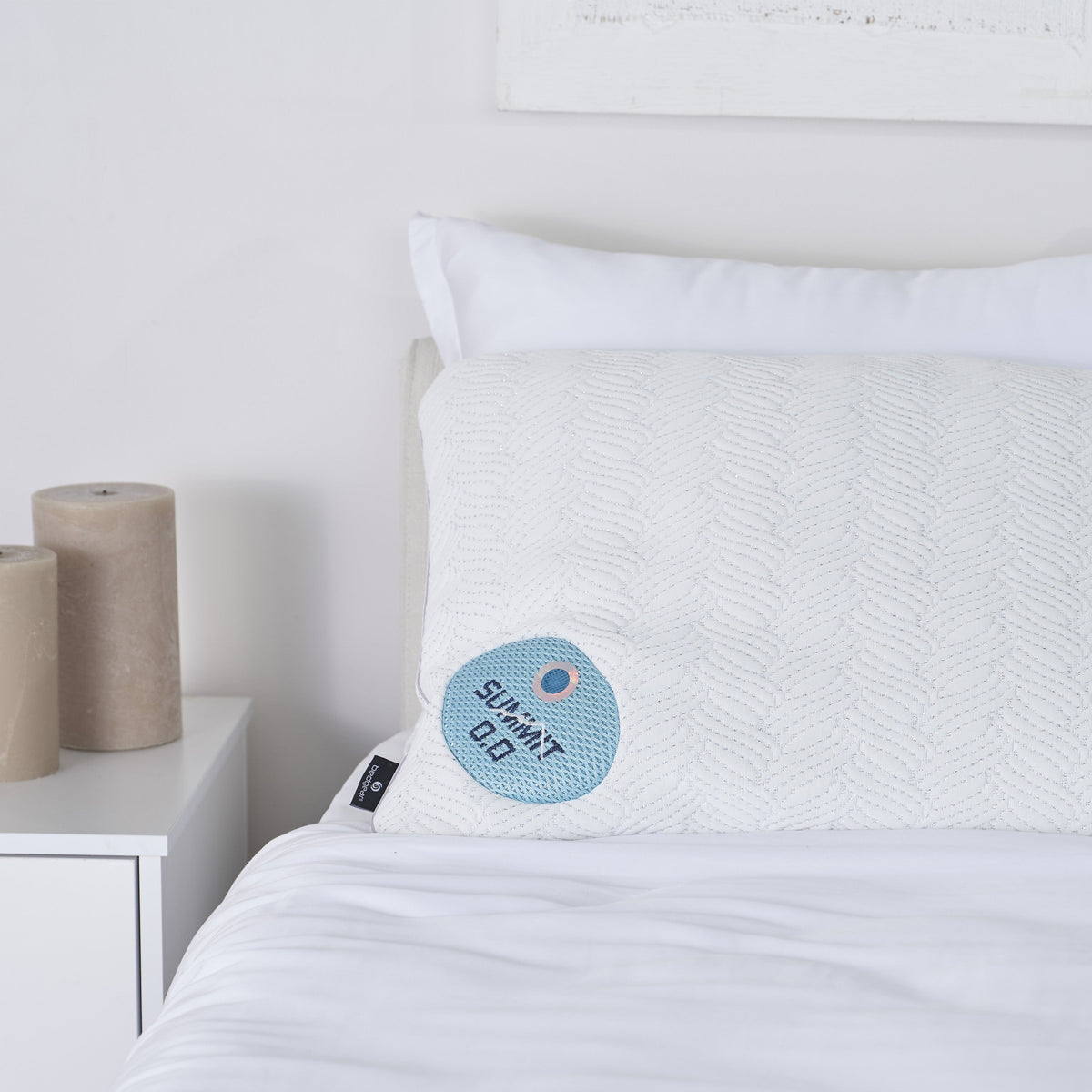 BEDGEAR Summit Pillow on a bed