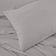 BEDGEAR Hyper-Linen Performance Sheet Set - Light Grey detail