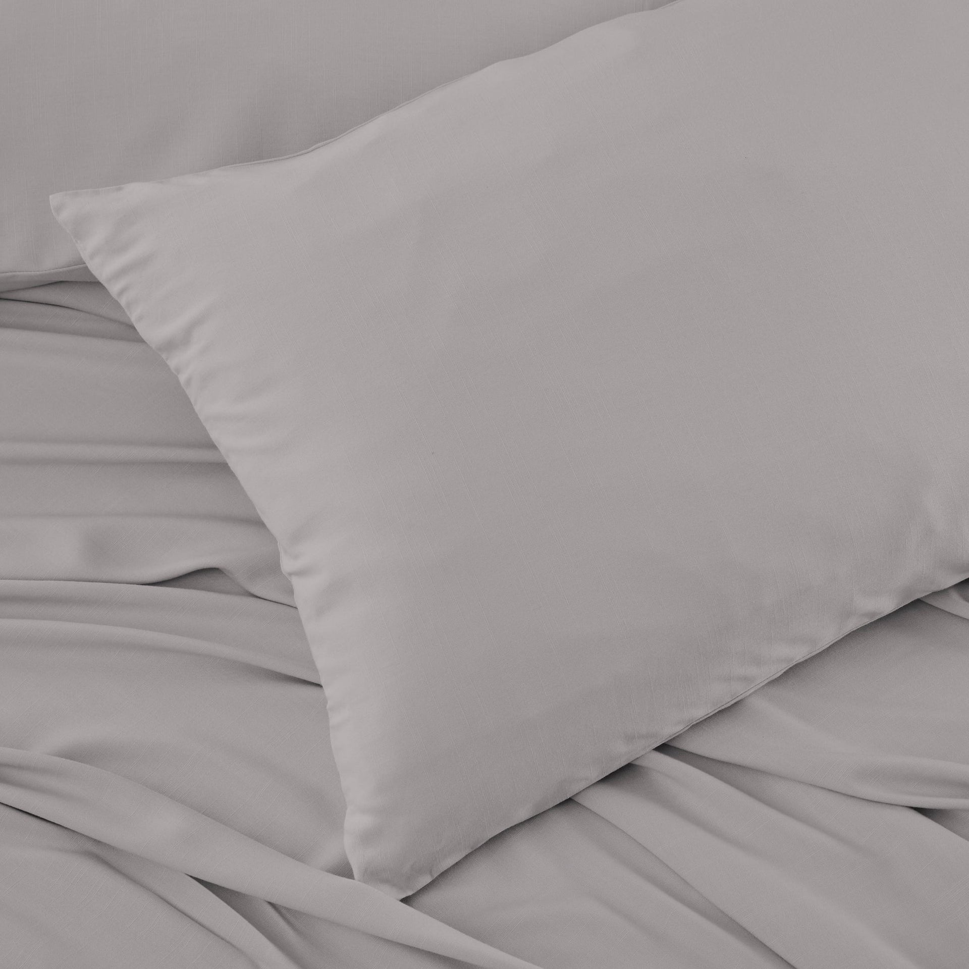 BEDGEAR Hyper-Linen Performance Sheet Set - Light Grey detail