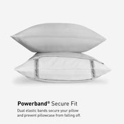BEDGEAR Hyper-Linen Performance Sheet Set - Light Grey pillowcase