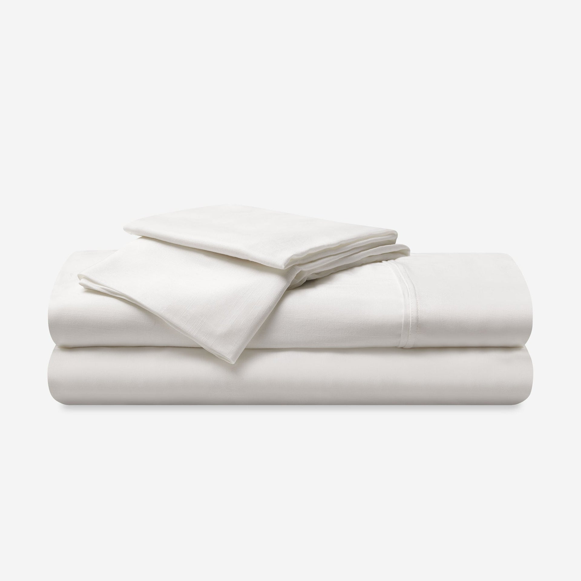 BEDGEAR Hyper-Linen Performance Sheet Set - Bright White product shot