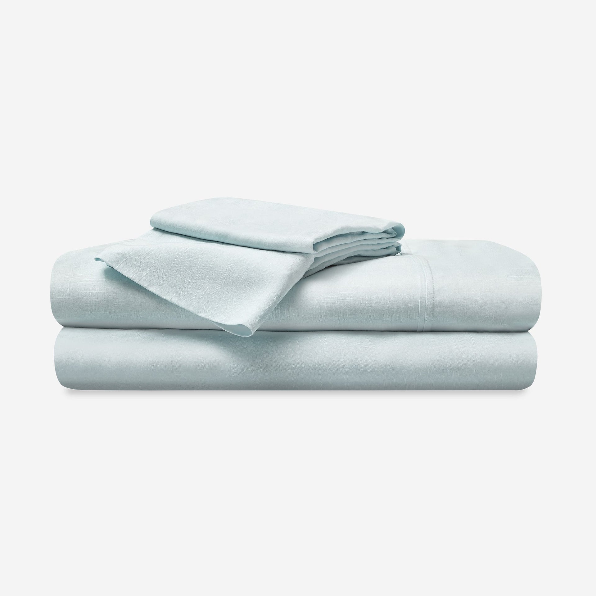 BEDGEAR Hyper-Linen Performance Sheet Set - Misty Blue product shot